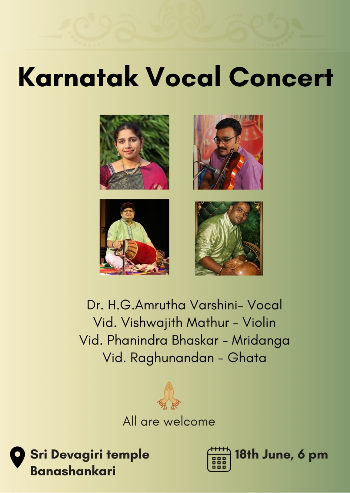Karnatak Vocal Concert