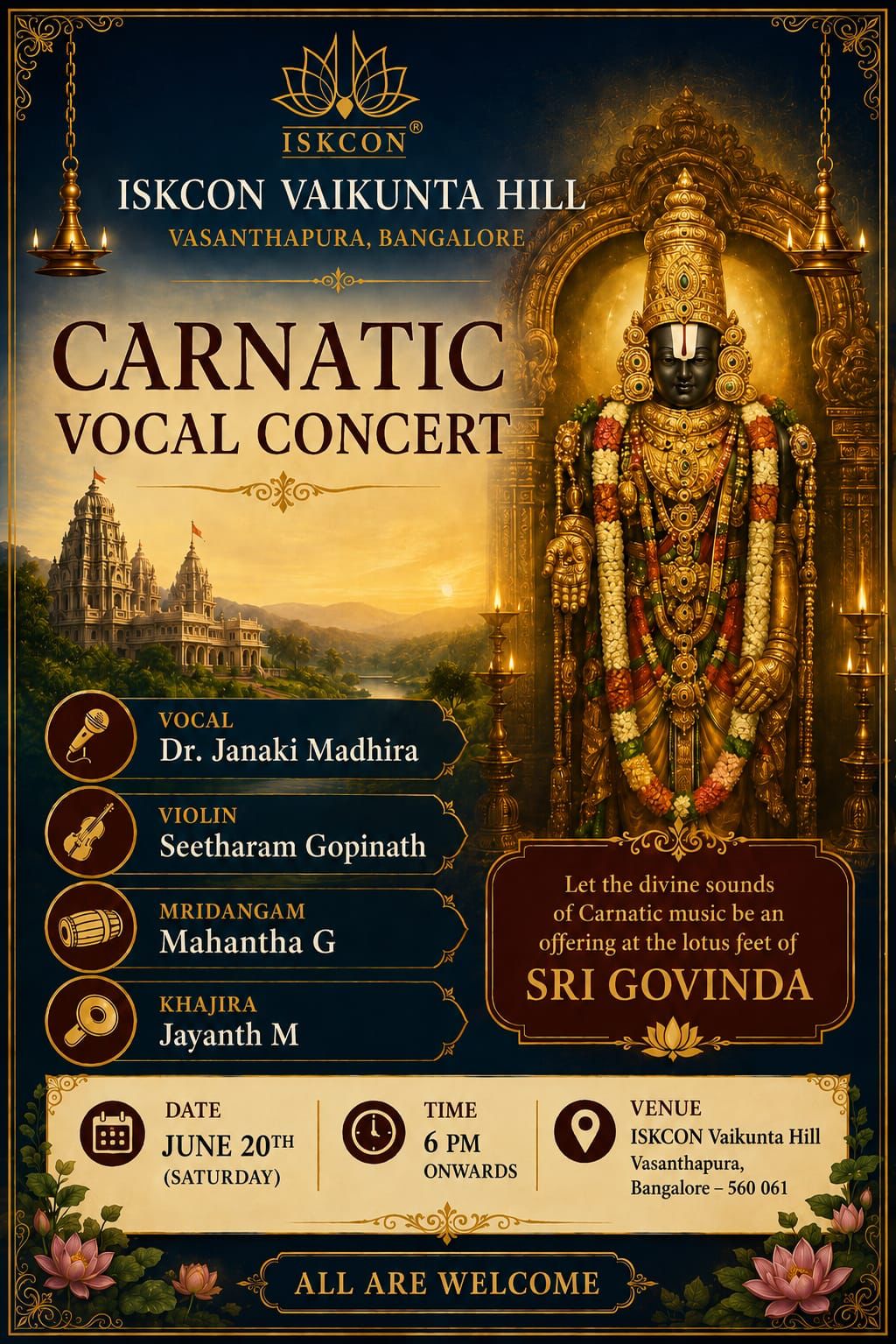 Carnatic Vocal Concert
