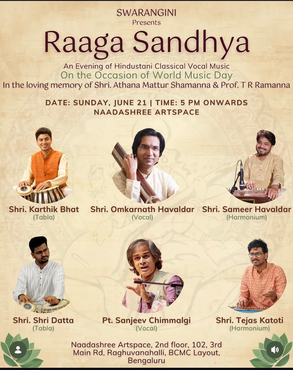 Raaga Sandhya poster