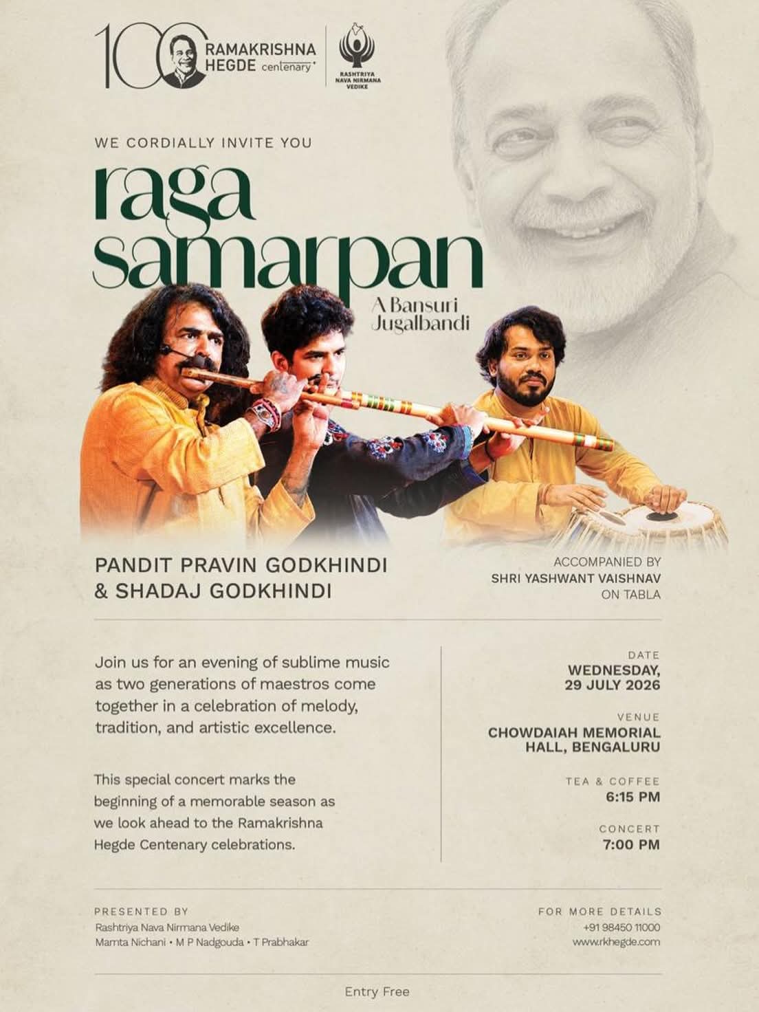 Raga Samarpan - A Bansuri Jugalbandi