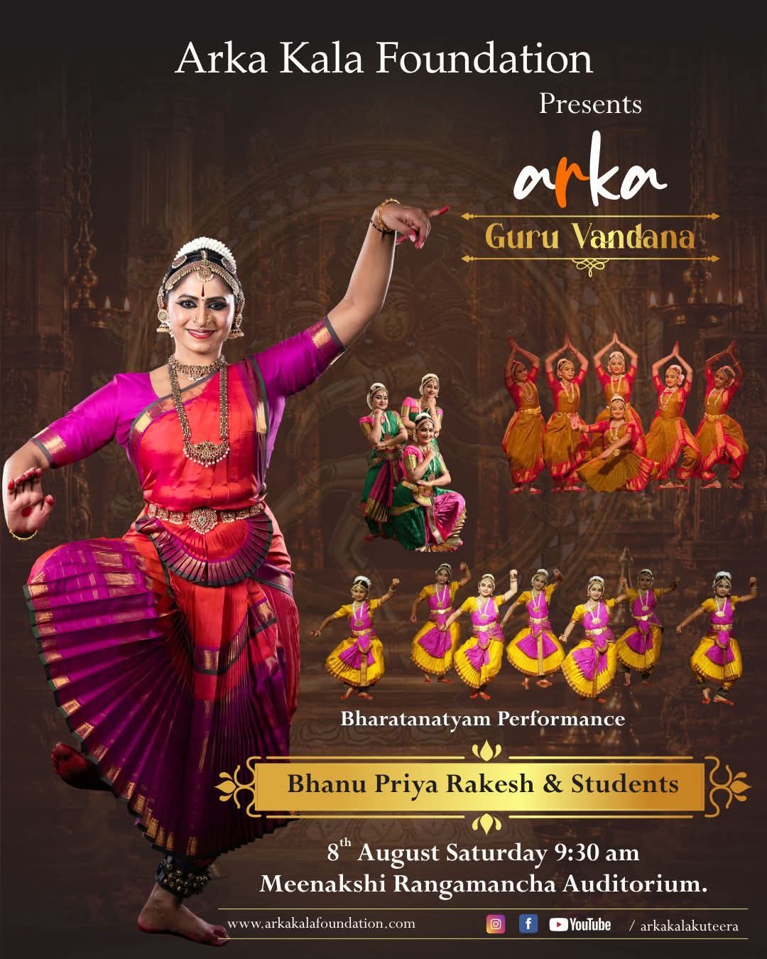 Arka Guru Vandana - Bharatanatyam Performance