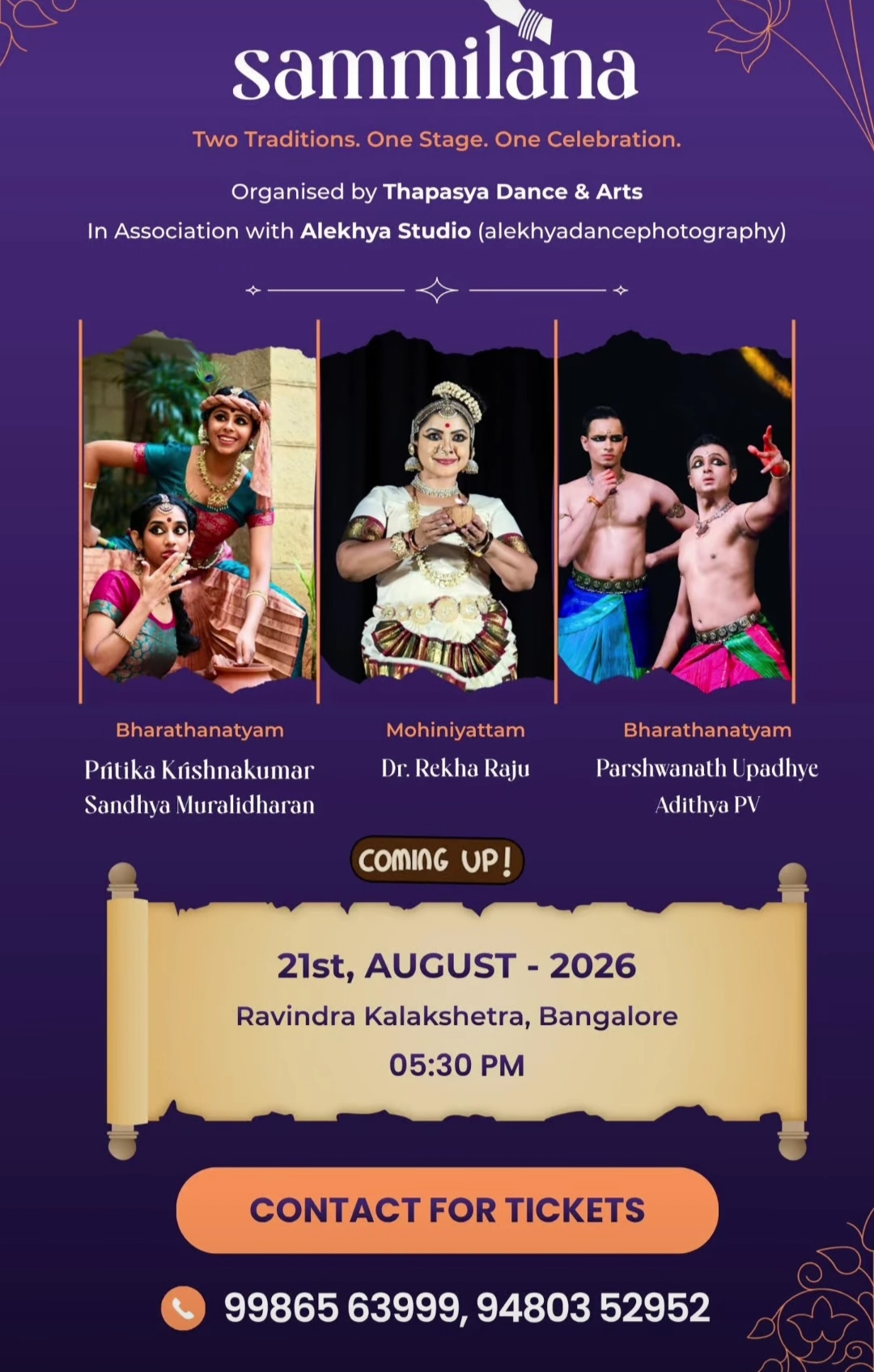 Sammilana: Two Traditions. One Stage. One Celebration.