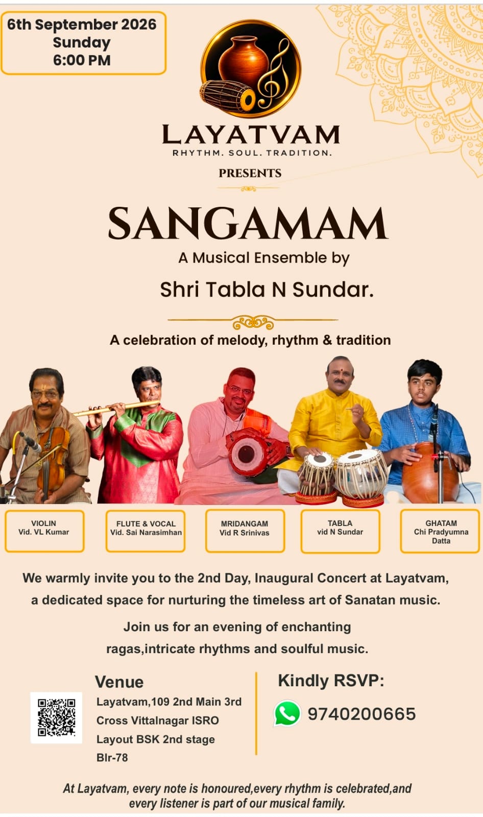 Sangamam - A Musical Ensemble