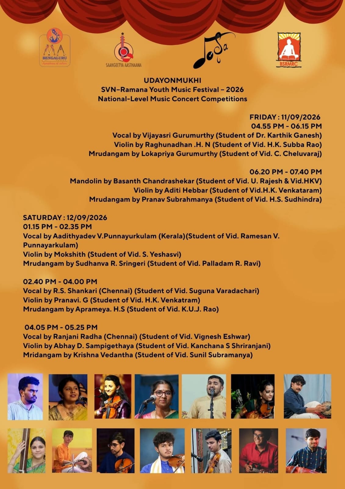 Vocal Concert by Vijayasri Gurumurthy