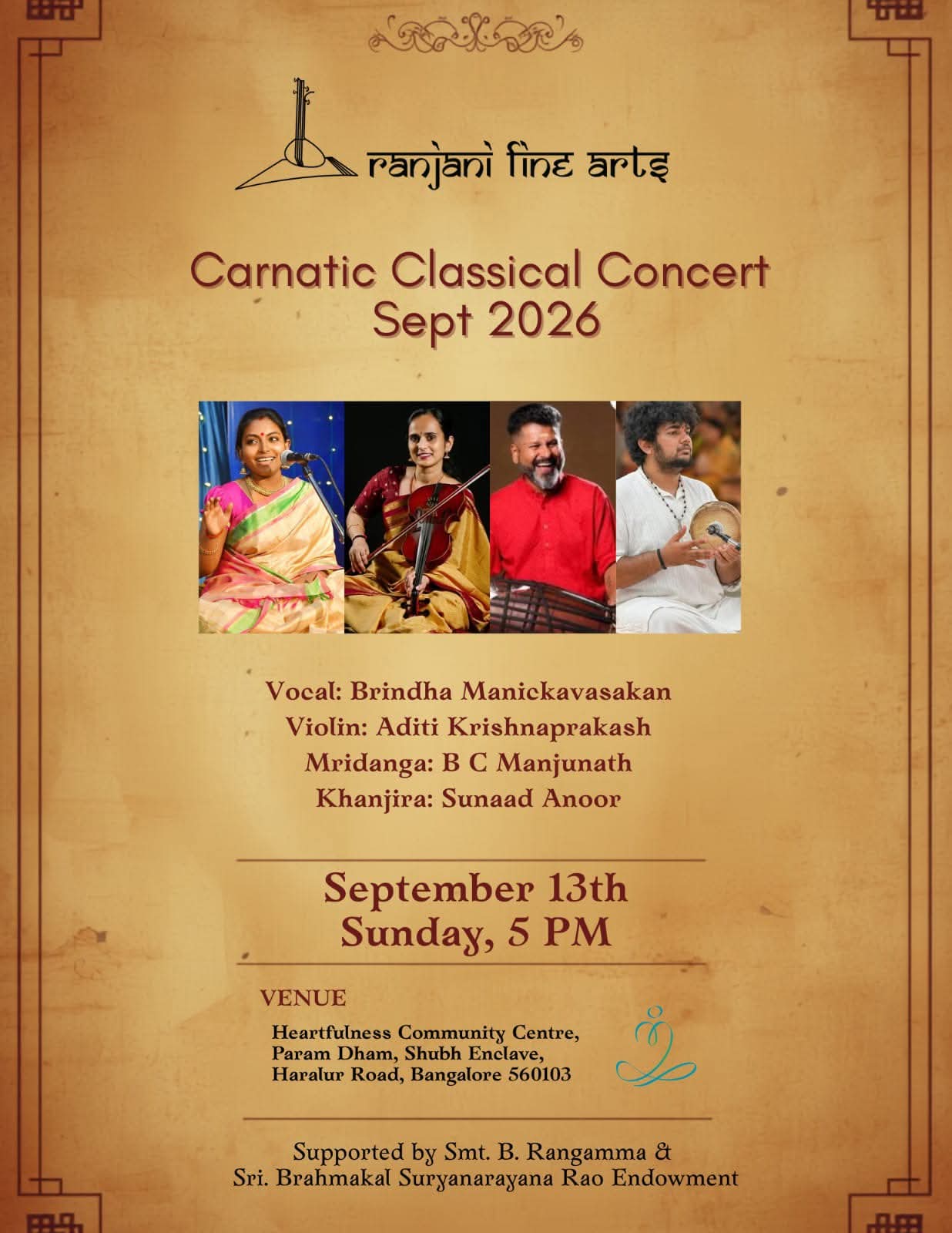 Carnatic Classical Concert